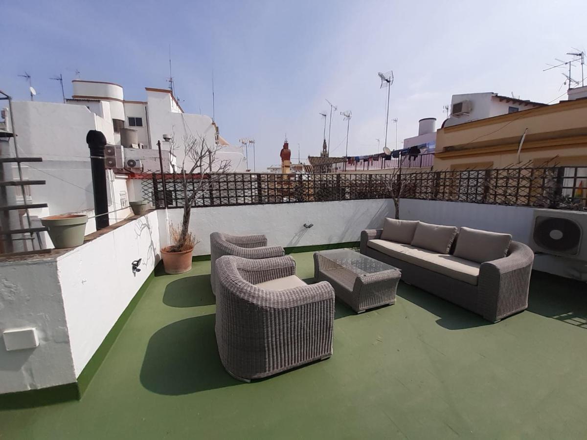 Champion Duplex Terrace And Garage Old Town 6 Pax Lejlighed Sevilla Eksteriør billede