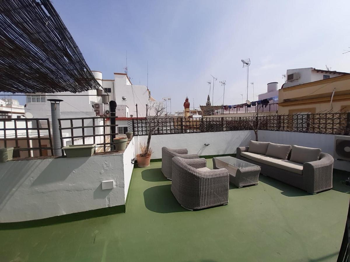 Champion Duplex Terrace And Garage Old Town 6 Pax Lejlighed Sevilla Eksteriør billede