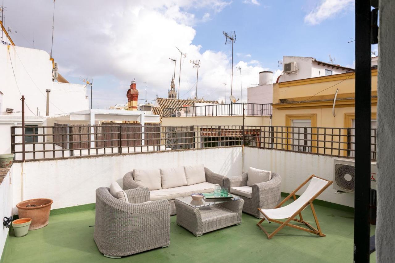 Champion Duplex Terrace And Garage Old Town 6 Pax Lejlighed Sevilla Eksteriør billede